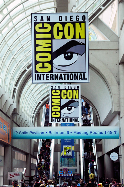 Comic-Con Convention Center circa 2012